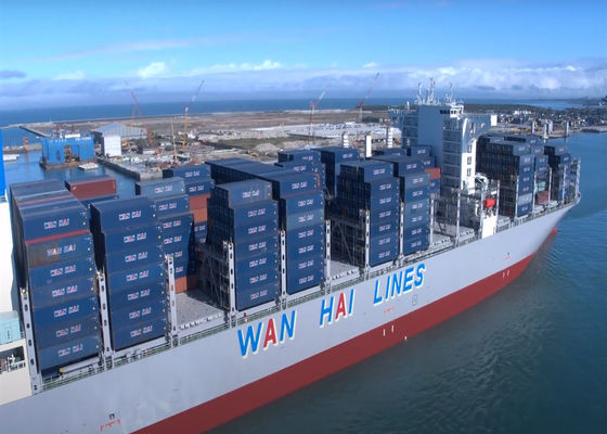 Güterverkehr Internationale Seefracht von Guangzhou in die USA und Europa