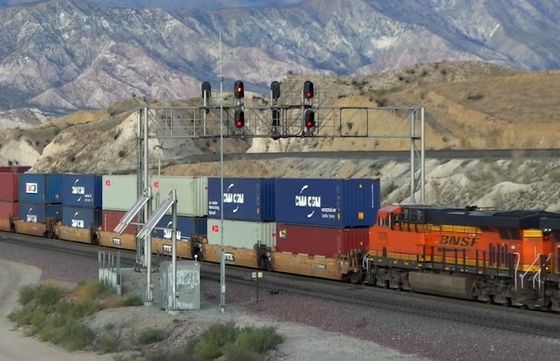 DDP International Rail Freight Service Frachttransport von China in die USA