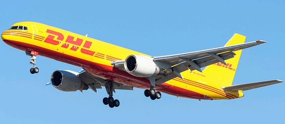 Sicherer DHL Internationaler Frachtverkehr DDP DHL Globaler Speditionsdienst