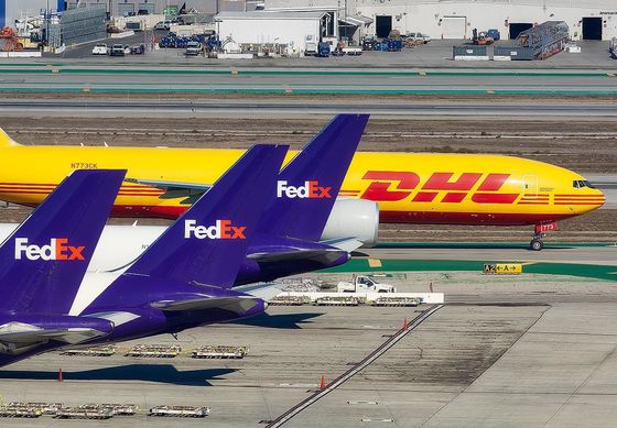 Nachverfolgung des Güterverkehrs DHL Internationale Fracht 3-5 Werktage